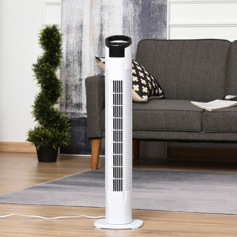 Turmventilator mit Fernsteuerung 20 cm x 20 cm x 78,5 cm