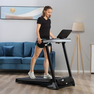Elektrisches Laufband mit 12 Programmen faltbar mit LED-Anzeige
