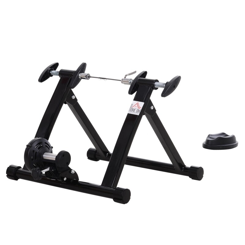 Velo-Rollentrainer Rennrad Magnetbremse Stahl schwarz