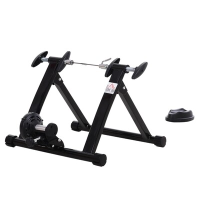 Velo-Rollentrainer Rennrad Magnetbremse Stahl schwarz