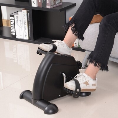 Heimtrainer Mini Bike Pedaltrainer Trainingsrad Fahrradgerät mit LCD-Display