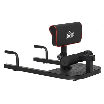 Kniebeugentrainer Beintrainer 3 in 1 Trainer verstellbar rollbar bis 120 kg Schwarz
