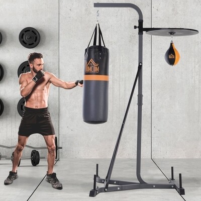 2in1 Boxsackhalterung Boxcenter mit Punchingball