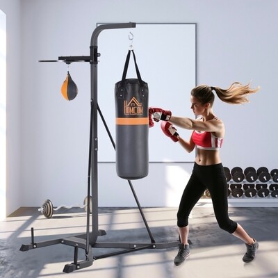 2in1 Boxsackhalterung Boxcenter mit Punchingball