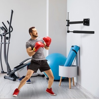 Boxgestell Spinning Bar Boxing Wandhalterung klappbar