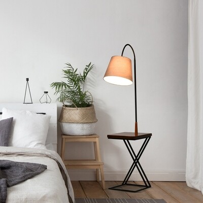 Stehlampe Stehleuchte Standleuchte mit Tisch