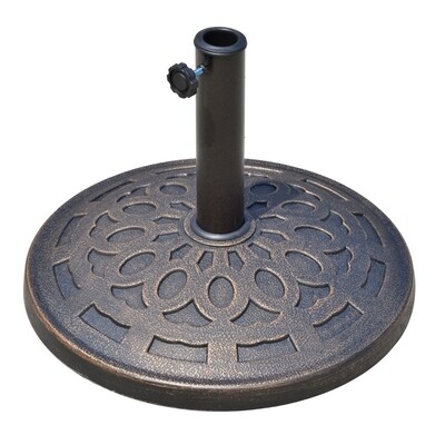 Schirmständer 14kg Sonnenschirmfuss rund 38/48mm Bronze
