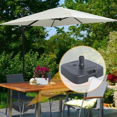 Sonnenschirmständer Schirmständer Schirmhalter befüllbar bis zu 30 kg