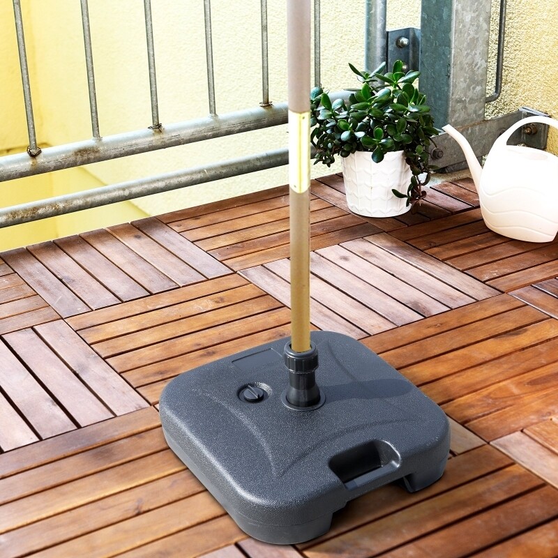 Sonnenschirmständer Schirmständer Schirmhalter befüllbar bis zu 30 kg