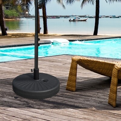 Sonnenschirmständer bis 22 kg Schwarz II