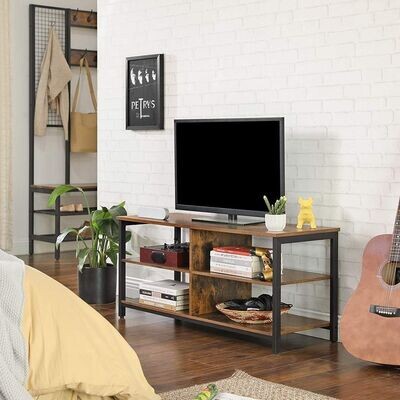 TV-Regal mit 4 Regalebenen