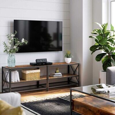 Grosser TV-Schrank, Lowboard mit Ablagen
