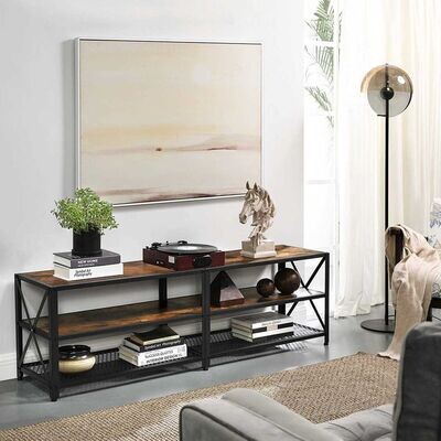 Grosser TV-Schrank, Lowboard mit Ablagen