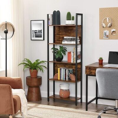 Bücherregal mit 5 offenen Regalebenen