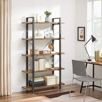 Stabiles Standregal mit 5 Regalebenen