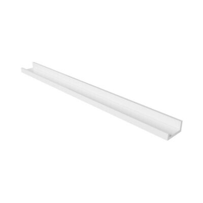 Schwebende Bilderleiste 110 cm Weiss