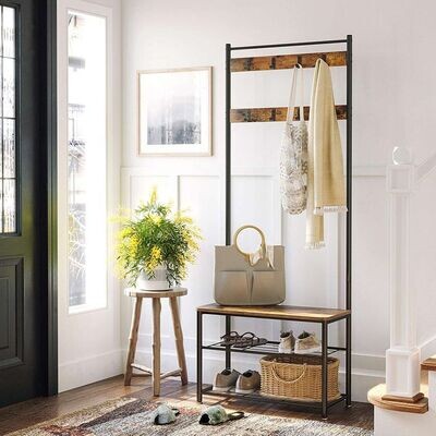 Industriestil Garderobe &amp; Schuhregal