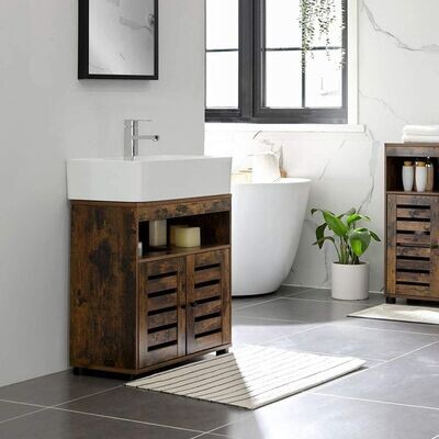 Waschbeckenunterschrank Vintagebraun