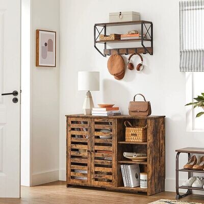 Sideboard verstellbare Ablage Vintagebraun