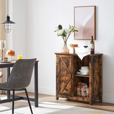 Industriestil Sideboard, Kommode Vintagebraun