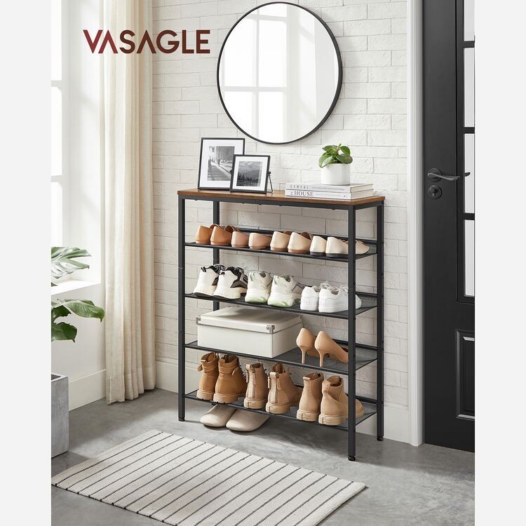 Schuhregal mit 5 Ebenen