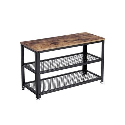 Industrie-Design Schuhbank & Regal
