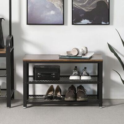 Industrie-Design Schuhbank &amp; Regal