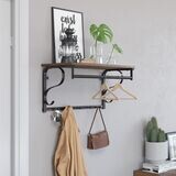 Industrial Look Wandgarderobe