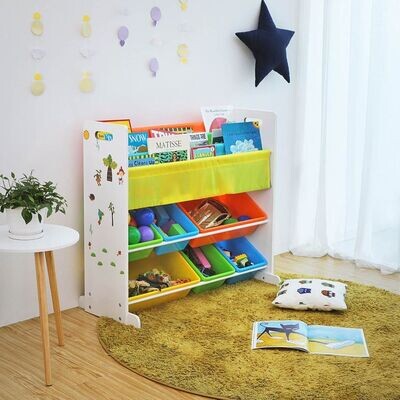 Kinderregal für Spielzeug &amp; Bücher