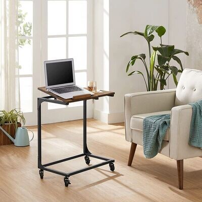 Mobiler fahrbarer  Laptoptisch, Beistelltisch verstellbar