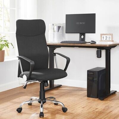 Ergonomischer Bürostuhl schwarz