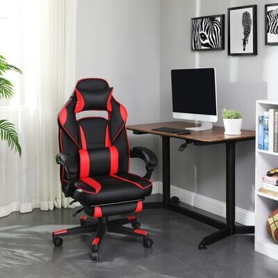 Gamingchair Schwarz-Rot