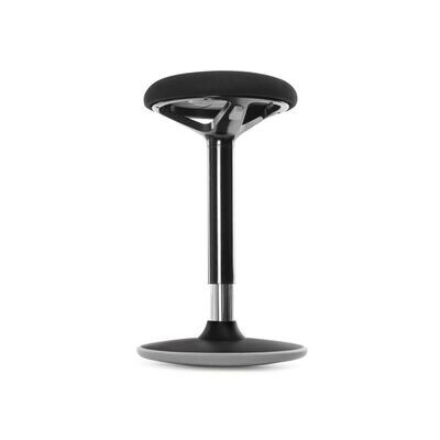 ergonomischer Arbeitshocker 50-65 cm Schwarz