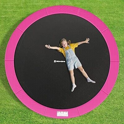 Trampolin-Randabdeckung Ø 244 cm pink