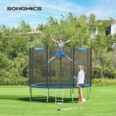 Trampolin Ø 305 cm himmelblau