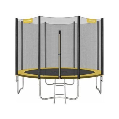 Grosses Trampolin Ø 305 cm gelb