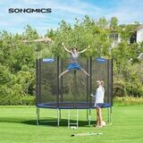 Trampolin Ø 305 cm Schwarz-Blau