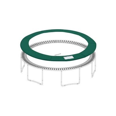 Randabdeckung für Ø 305 cm Trampolin grün