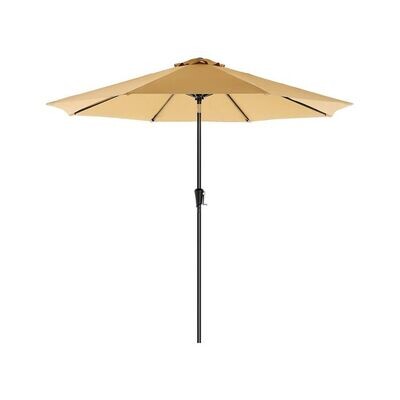 Sonnenschirm Ø 270 cm Taupe
