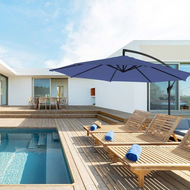 Sonnenschirm Marineblau Ø 300 cm