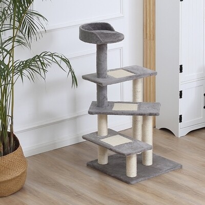Kletterbaum Katzenbaum Spielbaum Katzenkratzbaum Treppe