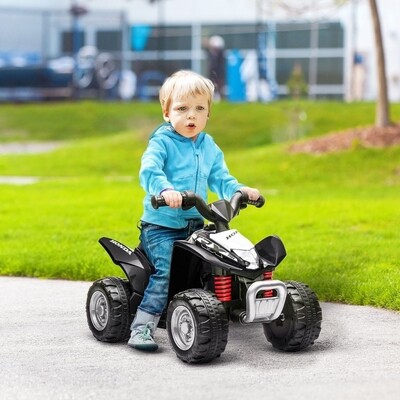 Honda Elektroquad, Kinderquad, 2,8 km/h, LED-Scheinwerfer, für 1,5-3 Jahre, schwarz, 65,5 x 38,5 x 43,5cm