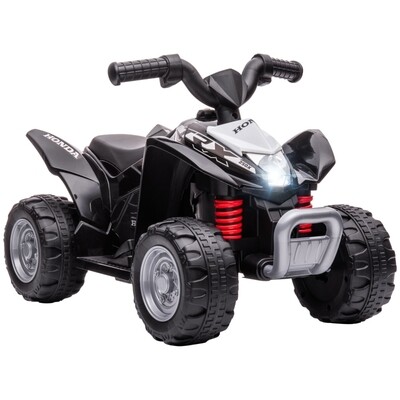 Honda Elektroquad, Kinderquad, 2,8 km/h, LED-Scheinwerfer, für 1,5-3 Jahre, schwarz, 65,5 x 38,5 x 43,5cm