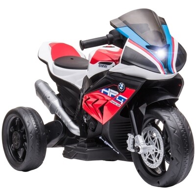 BMW Kindermotorrad, Elektromotorrad, Scheinwerfer, rot, 82,5 x 42 x 54cm