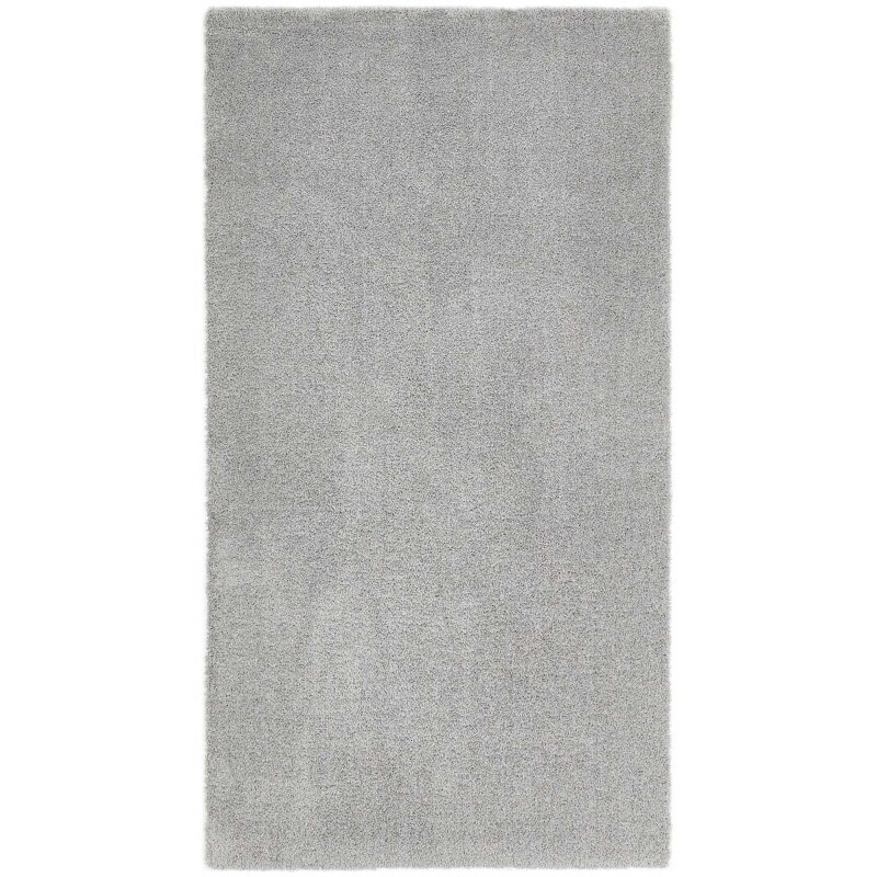 Teppich Kurzflor Hellgrau 230 x 160 x 1,3 cm