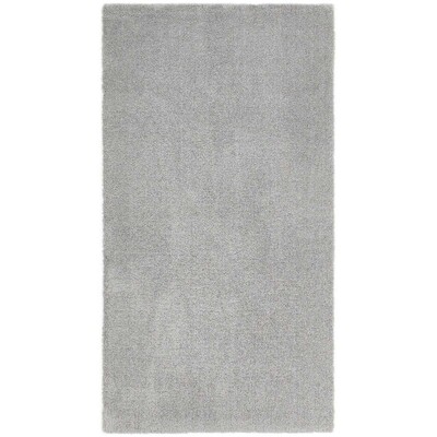 Teppich Kurzflor Hellgrau 230 x 160 x 1,3 cm
