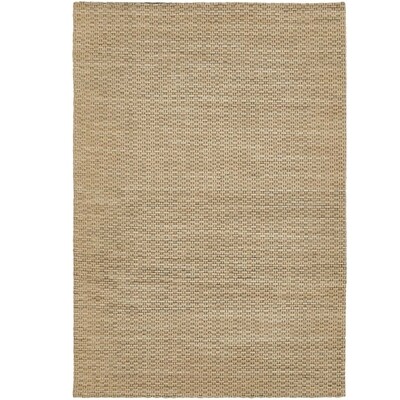 Teppich aus Wolle Greige 190 x 130 x 1 cm