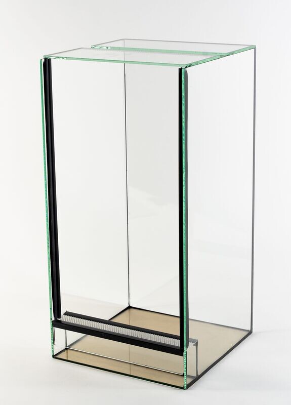 Glasterrarium 25 x 25 x 50 cm mit Fallscheibe