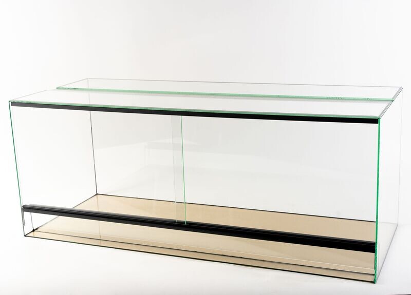 Glasterrarium 100 x 40 x 40 cm mit Schiebescheiben
