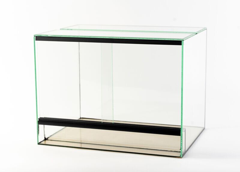 Glasterrarium 40 x 30 x 30 cm mit Schiebescheiben